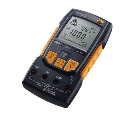 Testo 760-3 Digital Multimeter with Auto-Test, Capacitance, TRMS, Low Pass Filter, and 1000 V