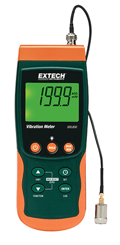 Extech SDL800: Vibration Meter/Datalogger